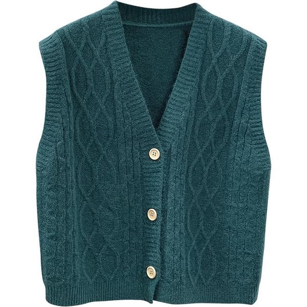 women's vests women sweater vest spring autumn loose v-neck sleeveless knitwear waistcoat wool, Black;white
women's vests women sweater vest spring autumn loose v-neck sleeveless knitwear waistcoat wool, Black;white