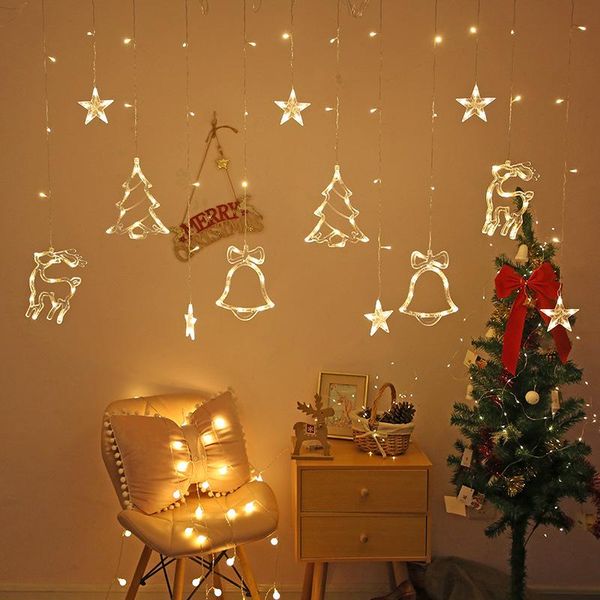 strings bell string light led christmas decor for home hanging garland tree ornament 2021 navidad xmas gift year
strings bell string light led christmas decor for home hanging garland tree ornament 2021 navidad xmas gift year