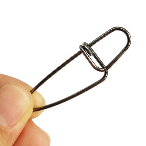20-pieces insurance snap fishing hook connector clips #00-#8 stainless steel for lure link hooks
20-pieces insurance snap fishing hook connector clips #00-#8 stainless steel for lure link hooks