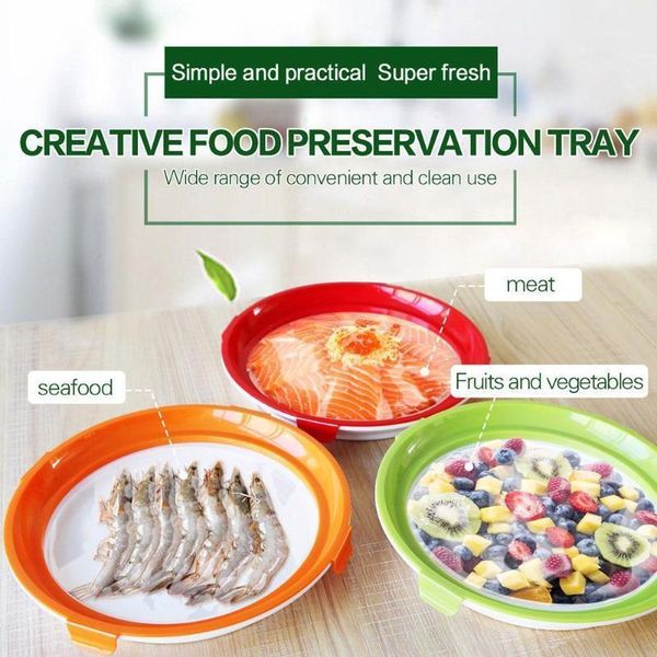 storage bottles & jars 1pcs creative round preservation tray fresh preservate spacer keeping refrigerator organizer
storage bottles & jars 1pcs creative round preservation tray fresh preservate spacer keeping refrigerator organizer