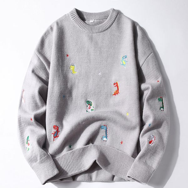 hmz winter knit embroidery sweater men harajuku hip hop streetwear pullover jumper men clothing fashion cartoon couple sweaters, White;black
hmz winter knit embroidery sweater men harajuku hip hop streetwear pullover jumper men clothing fashion cartoon couple sweaters, White;black