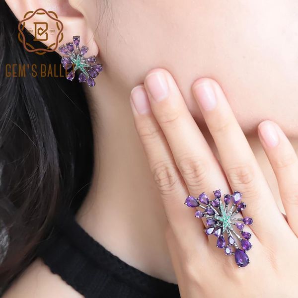 bracelet, earrings & necklace gem's ballet natural amethyst vintage gothic jewelry sets for women 925 sterling silver gemstone ring set, Black
bracelet, earrings & necklace gem's ballet natural amethyst vintage gothic jewelry sets for women 925 sterling silver gemstone ring set, Black