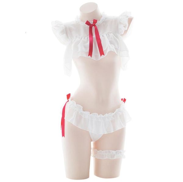 women's swimwear lolita cute maid costume lingerie japanese chiffon anime cosplay underwear for women white, White;black
women's swimwear lolita cute maid costume lingerie japanese chiffon anime cosplay underwear for women white, White;black
