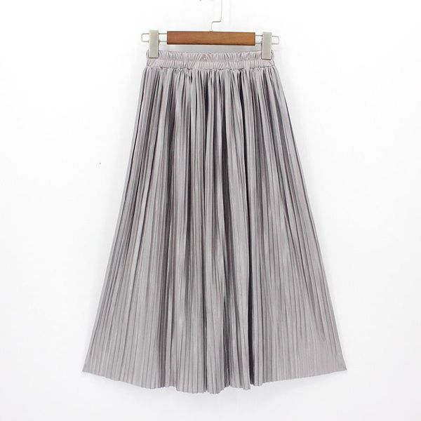 skirts 2021 women fashion bling metallic silk korean tutu skirt elastic plus size long high waist pleated maxi saia, Black
skirts 2021 women fashion bling metallic silk korean tutu skirt elastic plus size long high waist pleated maxi saia, Black