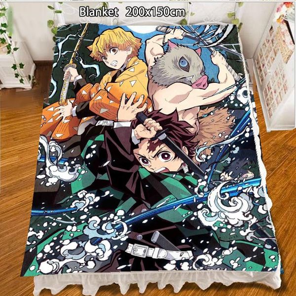blankets anime fleece blanket demon slayer: kimetsu no yaiba agatsuma zenitsu hashibira inosuke quilt carpet soft bedding accessories
blankets anime fleece blanket demon slayer: kimetsu no yaiba agatsuma zenitsu hashibira inosuke quilt carpet soft bedding accessories