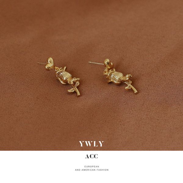 love rose small earrings french simple temperament 18k gold flower earrings and earrings ywly, Golden
love rose small earrings french simple temperament 18k gold flower earrings and earrings ywly, Golden