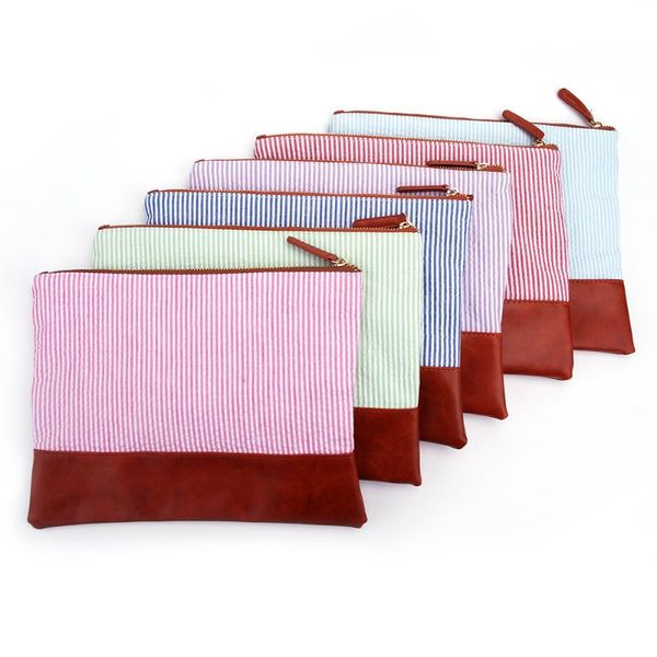 5pcs laides seersucker cosmetic case combo with zipper ,seersucker and leather bag closure dom284 bags & cases
5pcs laides seersucker cosmetic case combo with zipper ,seersucker and leather bag closure dom284 bags & cases