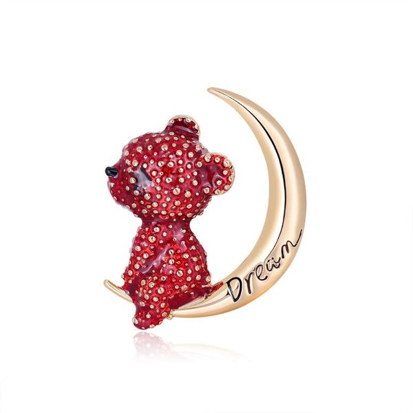 pins, brooches korean version of the cute moon bear animal brooch brooch, versatile alloy drop a gift for your girlfriend, Gray
pins, brooches korean version of the cute moon bear animal brooch brooch, versatile alloy drop a gift for your girlfriend, Gray