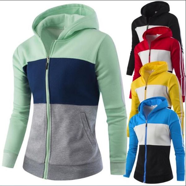 women's jackets 4xl oversize women/men contrast color splicing zipper hooded jacket korean version preppy style slim antarctic velvet o, Black;brown
women's jackets 4xl oversize women/men contrast color splicing zipper hooded jacket korean version preppy style slim antarctic velvet o, Black;brown