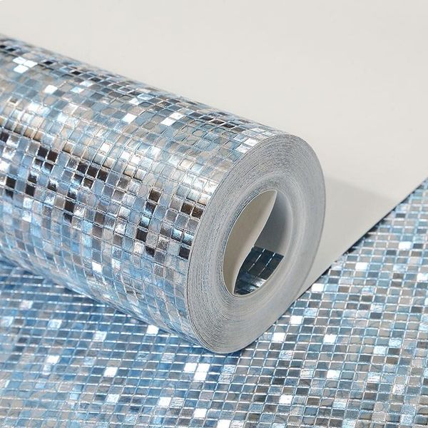 silver gold foil wallpaper mosaic metallic glitter square grid reflective ktv bar decor waterproof wallpapers
silver gold foil wallpaper mosaic metallic glitter square grid reflective ktv bar decor waterproof wallpapers