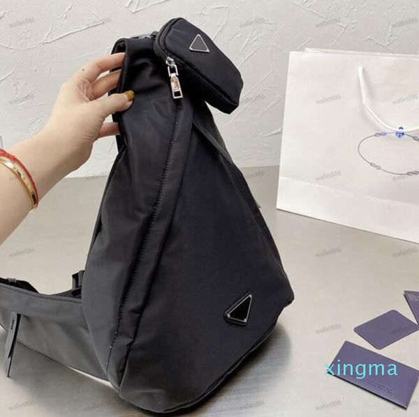 designer large capacity nylon waist shoulder bag triangle chest handbags woman outdoor handbag with coin purse luxurys famous zipper bags
designer large capacity nylon waist shoulder bag triangle chest handbags woman outdoor handbag with coin purse luxurys famous zipper bags