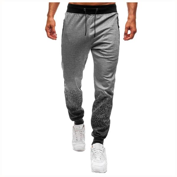men's pants jogging gradient grain gym training sportswear running sports breathable casual slim trousers, Black
men's pants jogging gradient grain gym training sportswear running sports breathable casual slim trousers, Black