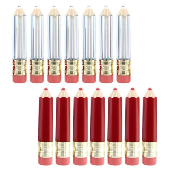 storage bottles & jars 14pcs pencil shaped lipstick samples containers empty mini lip gloss tube
storage bottles & jars 14pcs pencil shaped lipstick samples containers empty mini lip gloss tube