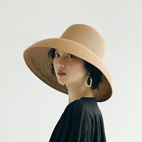 wide brim hats fashion handmade women summer sun hat big eaves beach japanese hepburn style holiday fold fisherman cap temperament flat, Blue;gray
wide brim hats fashion handmade women summer sun hat big eaves beach japanese hepburn style holiday fold fisherman cap temperament flat, Blue;gray