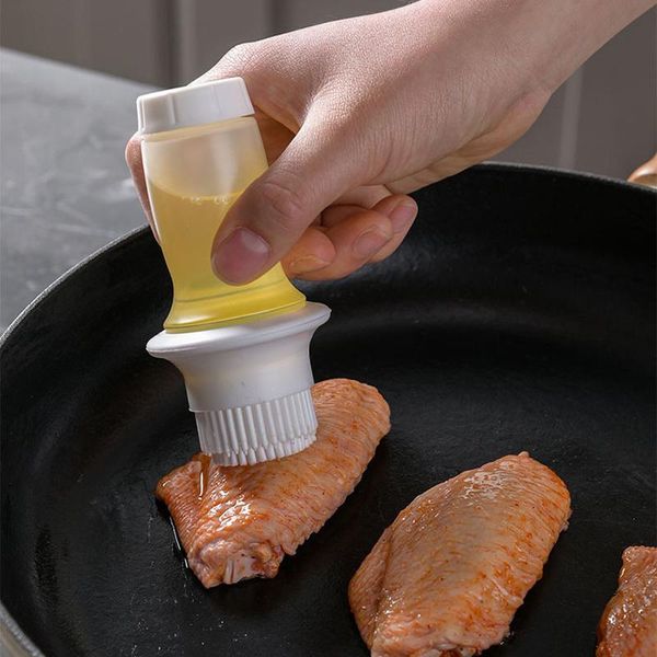 tools & accessories portable silicone oil brush with bottle barbecue grill brushes bbq liquid pastry kitchen gadgets
tools & accessories portable silicone oil brush with bottle barbecue grill brushes bbq liquid pastry kitchen gadgets