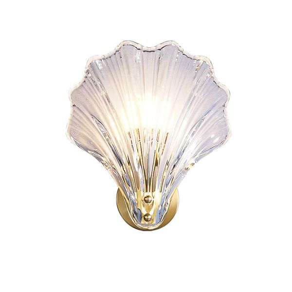 fancy modern glass shell lampshade indoor bathroom waterproof next wall lamp led brass
fancy modern glass shell lampshade indoor bathroom waterproof next wall lamp led brass