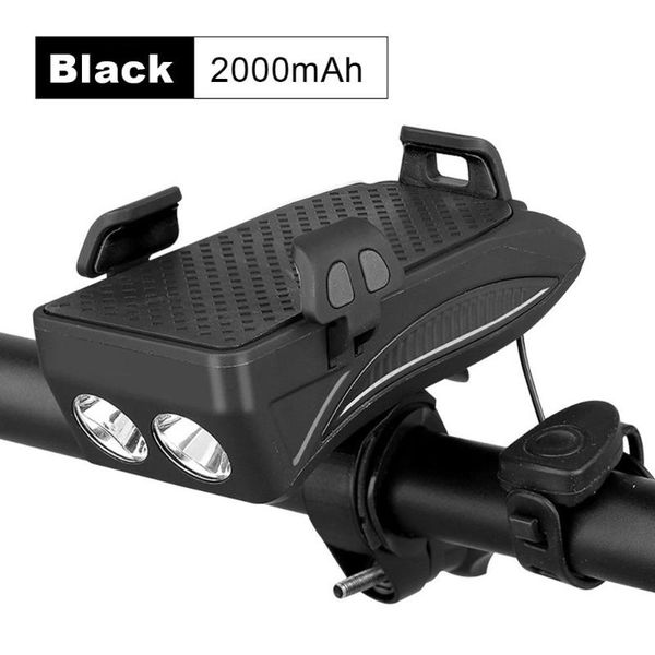 2000/4000lm bicycle light usb rechargeable led headlight bike horn handlebar phone holder 3 in 1 multi-function lights
2000/4000lm bicycle light usb rechargeable led headlight bike horn handlebar phone holder 3 in 1 multi-function lights