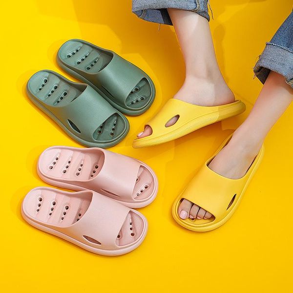 slippers deodorant beach bathroom men's women flip flops thick soft quick-drying sole leaking eva slides shoes couple slipper, Black
slippers deodorant beach bathroom men's women flip flops thick soft quick-drying sole leaking eva slides shoes couple slipper, Black