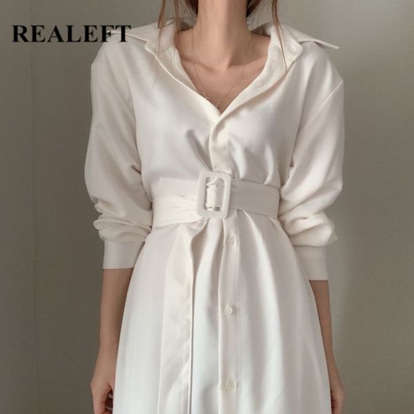 elegant women's shirts dress with belt long sleeve single-breasted loose es high waist chic 210428, Black;gray
elegant women's shirts dress with belt long sleeve single-breasted loose es high waist chic 210428, Black;gray