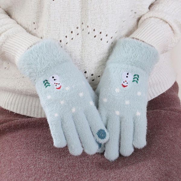 five fingers gloves winter fashion women' cute print cashmere lovely weave knitted autumn warm thick snowman skiing female #t1p, Blue;gray
five fingers gloves winter fashion women' cute print cashmere lovely weave knitted autumn warm thick snowman skiing female #t1p, Blue;gray