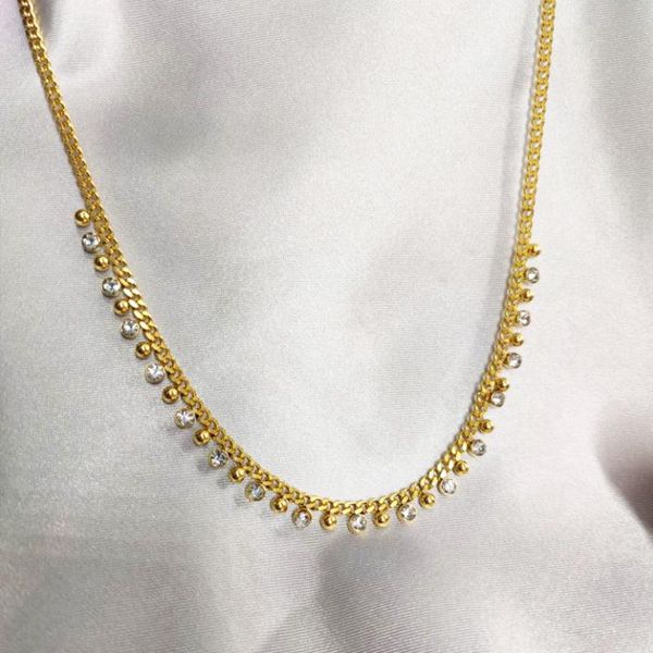 chains sipengjel fashion statement stainless steel choker neckalce for women shiny cubic zircon chain jewelry gift, Silver
chains sipengjel fashion statement stainless steel choker neckalce for women shiny cubic zircon chain jewelry gift, Silver