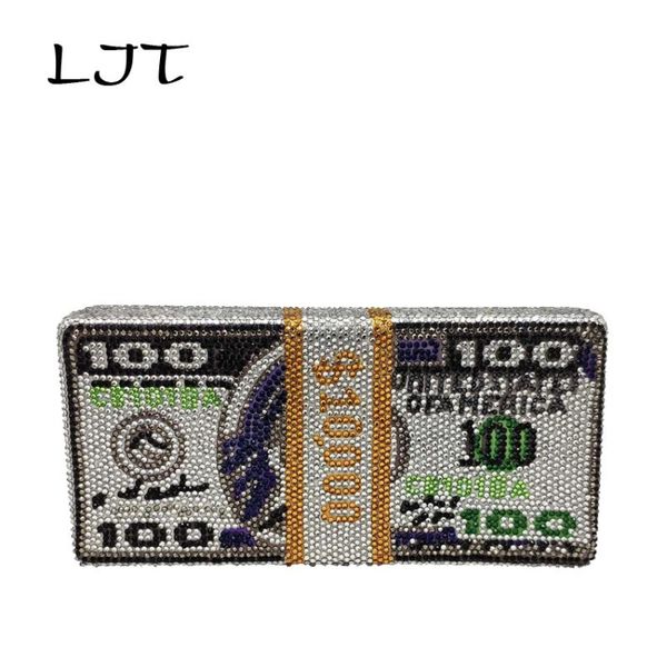 stack of cash -fixed crystals women money evening clutch bags 4 color diamond wedding dinner purses and handbags
stack of cash -fixed crystals women money evening clutch bags 4 color diamond wedding dinner purses and handbags