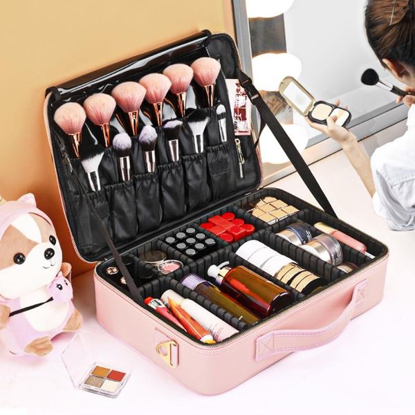 storage bags portable makeup organizer waterproof cosmetic bag large capacity travel zipper divider carrying dropship
storage bags portable makeup organizer waterproof cosmetic bag large capacity travel zipper divider carrying dropship