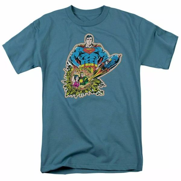 Superman Doomed Planet T Shirt Mens Licensed Classic DC Comics Tee Slate, White;black
Superman Doomed Planet T Shirt Mens Licensed Classic DC Comics Tee Slate, White;black
