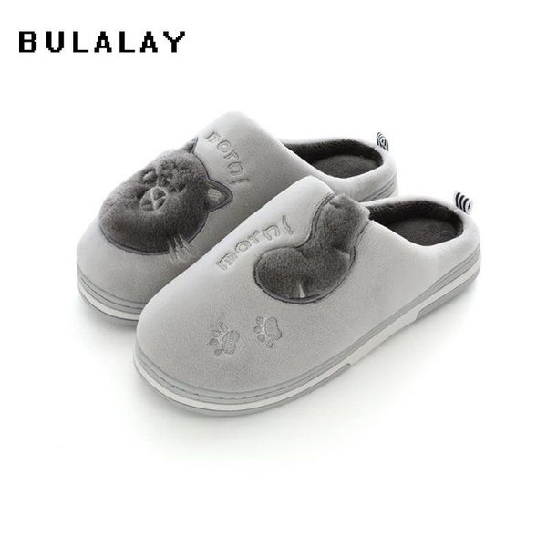 indoor slippers for women lovely cat embroider soft female home plush warm winter suede brand house shoes, Black
indoor slippers for women lovely cat embroider soft female home plush warm winter suede brand house shoes, Black