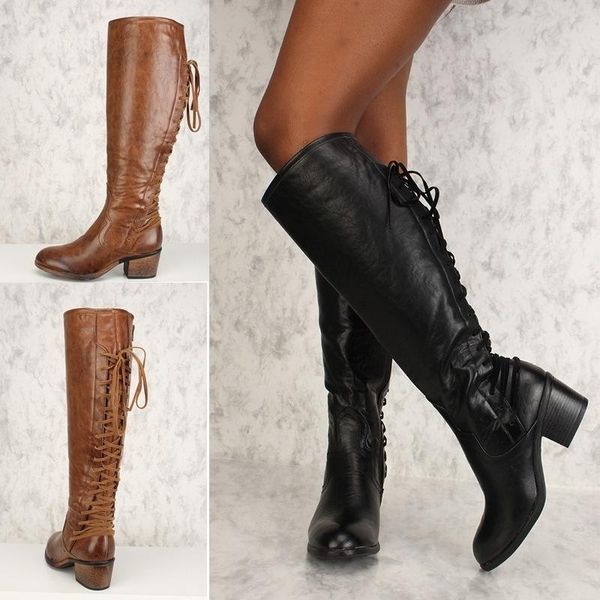 boots women's long tube in autumn and winter, Black
boots women's long tube in autumn and winter, Black