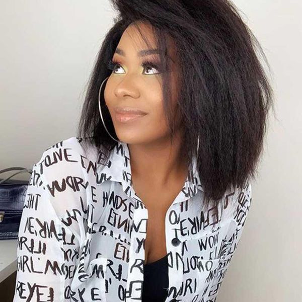 sapphire kinky straight hairline lace wigs human hair brazilian 100% front1, Black;brown
sapphire kinky straight hairline lace wigs human hair brazilian 100% front1, Black;brown