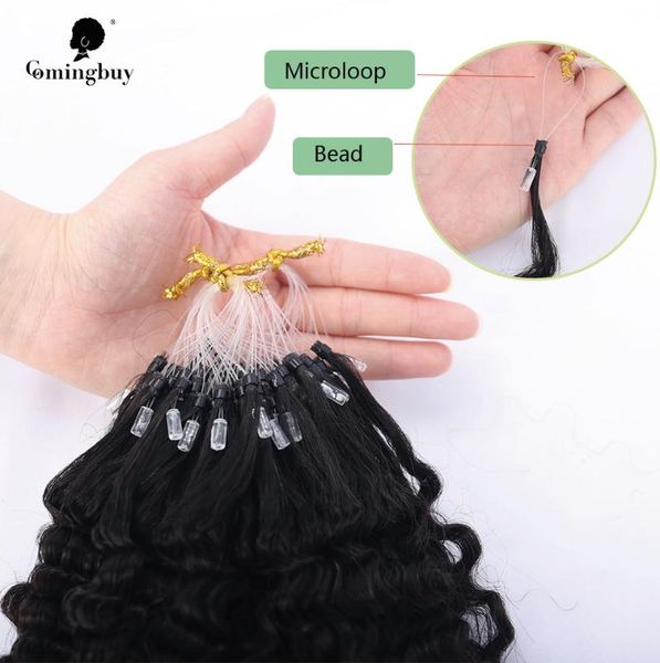 human hair bulks micro ring extensions body deep wave brazilian raw virgin i tip mirolink kinky straight bead loop comingbuy, Black
human hair bulks micro ring extensions body deep wave brazilian raw virgin i tip mirolink kinky straight bead loop comingbuy, Black