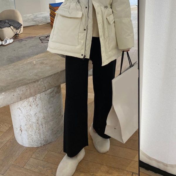 women's pants & capris trousers autumn style casual fashion all-match pure color elastic waist lazy loose straight-leg, Black;white
women's pants & capris trousers autumn style casual fashion all-match pure color elastic waist lazy loose straight-leg, Black;white