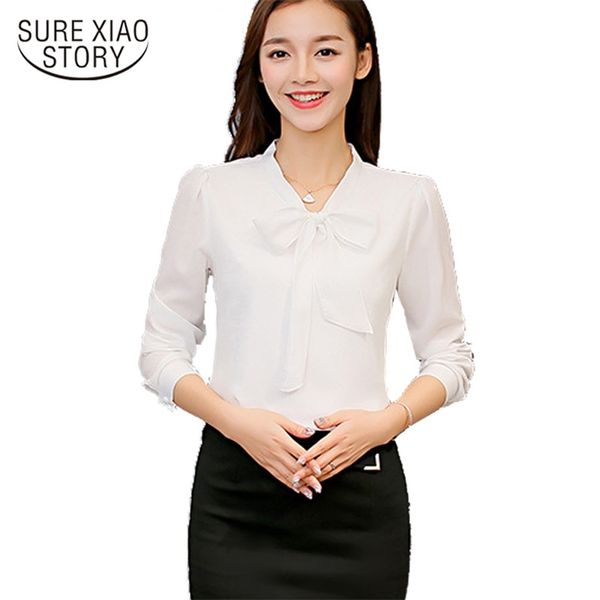 arrival autumn korean slim blouse female shirt women long-sleeved fashion office lady white d165 30 210506
arrival autumn korean slim blouse female shirt women long-sleeved fashion office lady white d165 30 210506