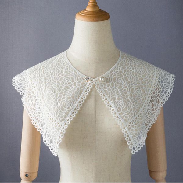 scarves korean female doll collar lapel pullover diamond pearl scarf summer sunscreen flower hollow lace shawl false o75, Blue;gray
scarves korean female doll collar lapel pullover diamond pearl scarf summer sunscreen flower hollow lace shawl false o75, Blue;gray