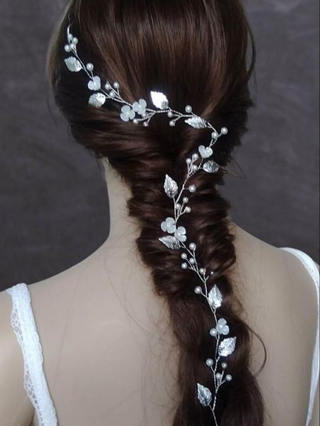headpieces fashion silver flower hair vine prom wedding accessories leaves pearls bride headdresses for girls headbands
headpieces fashion silver flower hair vine prom wedding accessories leaves pearls bride headdresses for girls headbands