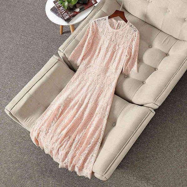 casual dresses spring short sleeve round neck green / pink floral lace panelled mid-calf dress elegant nm1221031113 vkkh, Black;gray
casual dresses spring short sleeve round neck green / pink floral lace panelled mid-calf dress elegant nm1221031113 vkkh, Black;gray