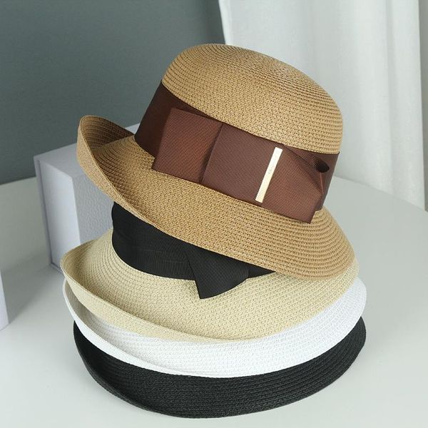 wide brim hats 2021 summer casual women lady straw hat sun panama cap beach beachwear mujer sombrero, Blue;gray
wide brim hats 2021 summer casual women lady straw hat sun panama cap beach beachwear mujer sombrero, Blue;gray