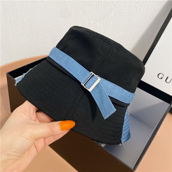spring summer women's fisherman's personalized denim splicing bucket hat sunshade and sunscreen fur edge basin hat, Yellow
spring summer women's fisherman's personalized denim splicing bucket hat sunshade and sunscreen fur edge basin hat, Yellow
