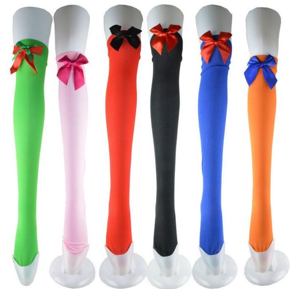 satin bow socks women colorful thigh high over knee long stocking s for valentine's day daily costume dress, Black;white
satin bow socks women colorful thigh high over knee long stocking s for valentine's day daily costume dress, Black;white