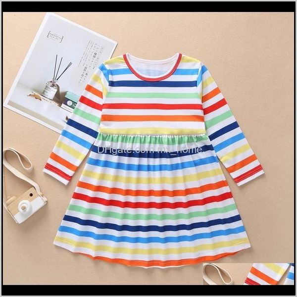 girls dresses baby baby kids maternity drop delivery 2021 winter foreign trade rainbow striped girl round neck long sleeve dress childrens c, Red;yellow
girls dresses baby baby kids maternity drop delivery 2021 winter foreign trade rainbow striped girl round neck long sleeve dress childrens c, Red;yellow