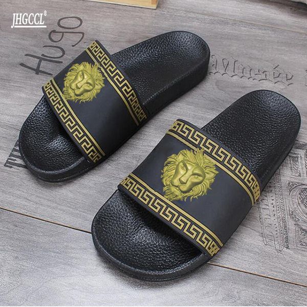 new men's and women's beach slippers durable casual slipper brand designer soft bottom large size flip-flop sandals zapatos hombre, Black
new men's and women's beach slippers durable casual slipper brand designer soft bottom large size flip-flop sandals zapatos hombre, Black