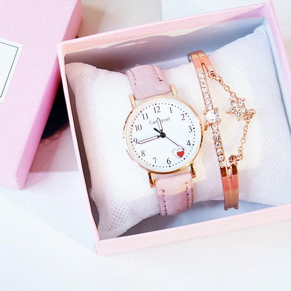 wristwatches heart-shaped girl's watch student ladies cute bracelet style simple clock fashion watches waterproof montre femme, Slivery;brown
wristwatches heart-shaped girl's watch student ladies cute bracelet style simple clock fashion watches waterproof montre femme, Slivery;brown