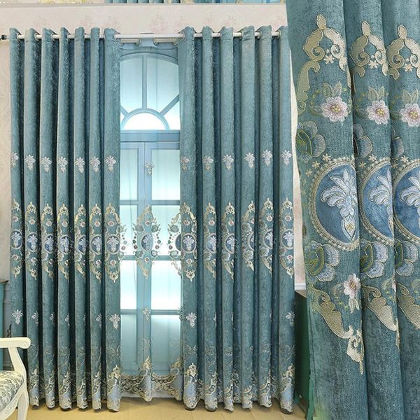 curtain & drapes 2021 european-style chenille water-soluble embroidered curtains finished custom blackout for living dining room bedroom
curtain & drapes 2021 european-style chenille water-soluble embroidered curtains finished custom blackout for living dining room bedroom
