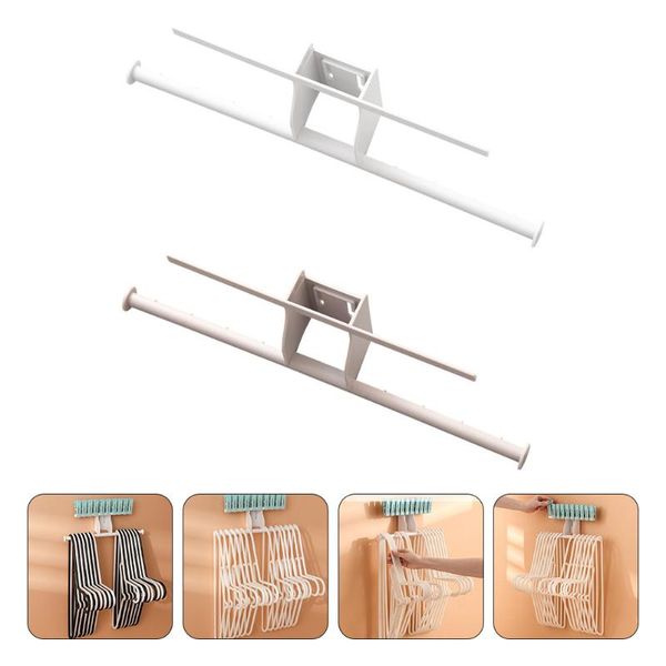 hooks & rails 2pcs multi-purpose hanger organizer professional clothes storage bracket
hooks & rails 2pcs multi-purpose hanger organizer professional clothes storage bracket