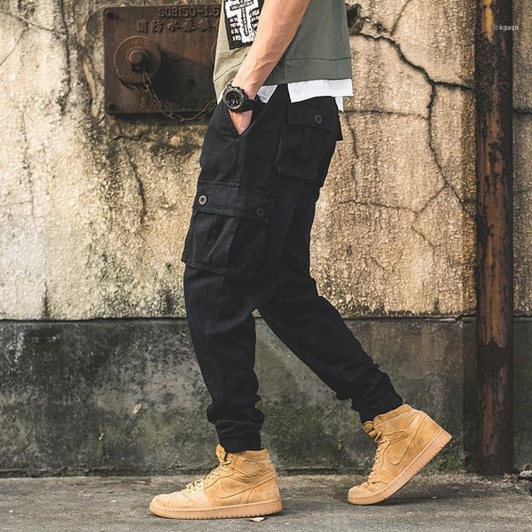 cotton cargo pants for men black pocket classic vintage designer male trousers drawstring loose full length1
cotton cargo pants for men black pocket classic vintage designer male trousers drawstring loose full length1