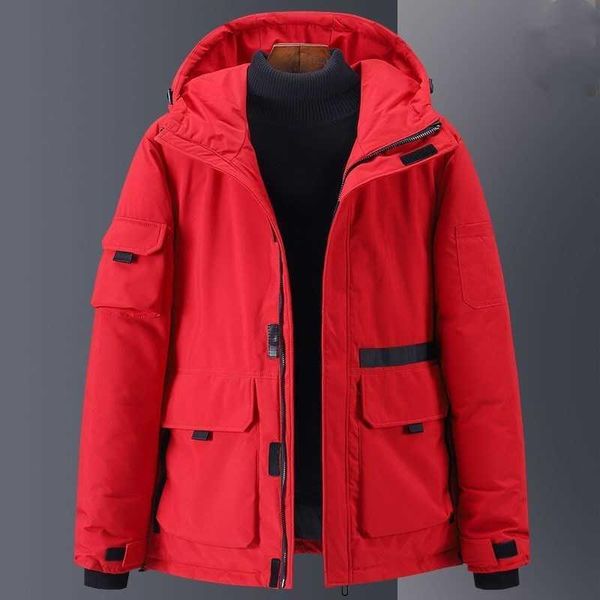 off season down jacket men's winter new thickened leisure canadian style outdoor work clothes couple fashion youth, Black
off season down jacket men's winter new thickened leisure canadian style outdoor work clothes couple fashion youth, Black