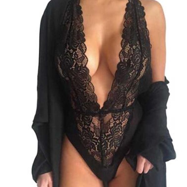women's women deep v neck lace lingerie sleepwear dress underwear babydoll nightgown black nightdress chemise de nuit, Black;red
women's women deep v neck lace lingerie sleepwear dress underwear babydoll nightgown black nightdress chemise de nuit, Black;red