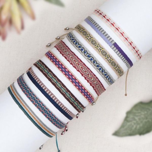 go2boho 10pcs/lot woven bracelet fashion women boho jewelry braided braclet pulsera mujer 2021 rope vintage pattern bracelets charm, Golden;silver
go2boho 10pcs/lot woven bracelet fashion women boho jewelry braided braclet pulsera mujer 2021 rope vintage pattern bracelets charm, Golden;silver