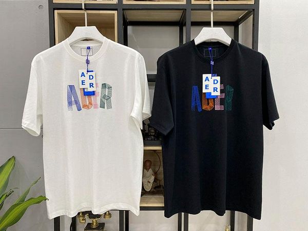 men's t-shirts loose casual ader error short-sleeved men women 1:1 simple round neck cotton couple t-shirt, White;black
men's t-shirts loose casual ader error short-sleeved men women 1:1 simple round neck cotton couple t-shirt, White;black